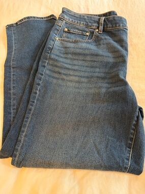 Talbots Women’s Straight-Leg Jeans in Medium Blue